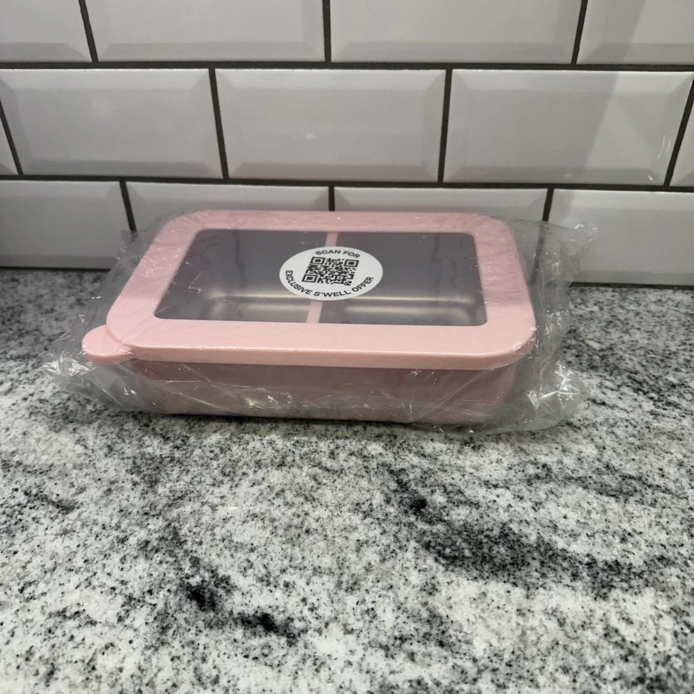 Swell Bento Box Pink S'well Food‎ Container New In Package